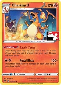 Prize Pack Series Cards Charizard #025/185