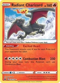 Crown Zenith Radiant Charizard #020/159