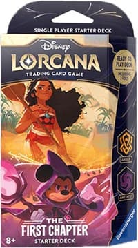 The First Chapter Disney Lorcana: The First Chapter Starter Deck (Amber & Amethyst)
