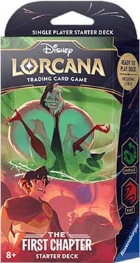 The First Chapter Disney Lorcana: The First Chapter Starter Deck (Emerald & Ruby)