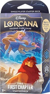 The First Chapter Disney Lorcana: The First Chapter Starter Deck (Sapphire & Steel)