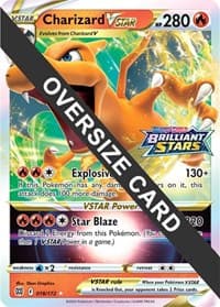 Jumbo Cards Charizard VSTAR #018/172
