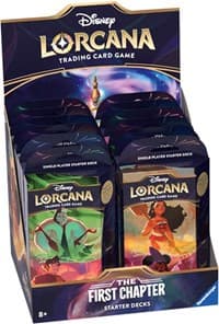 The First Chapter Disney Lorcana: The First Chapter Starter Deck Display