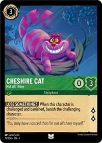 The First Chapter Cheshire Cat - Not All There #71/204