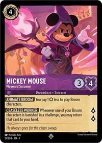 The First Chapter Mickey Mouse - Wayward Sorcerer #51/204