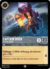 The First Chapter Captain Hook - Forceful Duelist #174/204