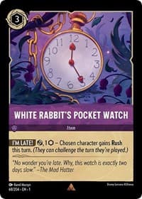 The First Chapter White Rabbit's Pocket Watch #68/204