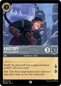 The First Chapter Kristoff - Official Ice Master #182/204