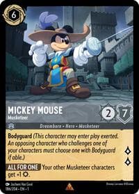 The First Chapter Mickey Mouse - Musketeer #186/204
