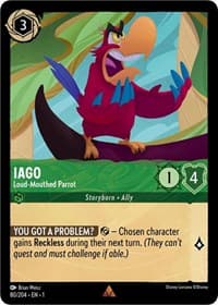 The First Chapter Iago - Loud-Mouthed Parrot #80/204