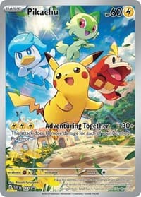 SV: Scarlet & Violet Promo Cards Pikachu - 027 #027