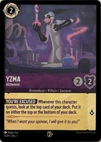 Disney Lorcana Promo Cards Yzma - Alchemist #10