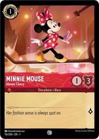 The First Chapter Minnie Mouse - Always Classy #116/204