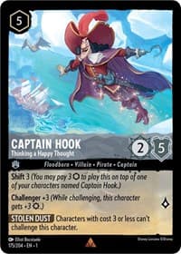 The First Chapter Captain Hook - Thinking a Happy Thought #175/204