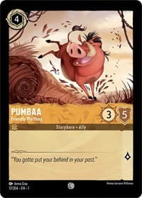 The First Chapter Pumbaa - Friendly Warthog #17/204