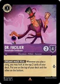 The First Chapter Dr. Facilier - Remarkable Gentleman #39/204