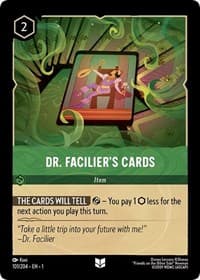 The First Chapter Dr. Facilier's Cards #101/204