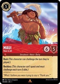 The First Chapter Maui - Hero to All #114/204