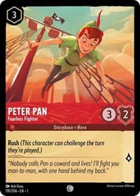 The First Chapter Peter Pan - Fearless Fighter #119/204