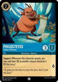 The First Chapter Philoctetes - Trainer of Heroes #156/204
