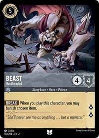 The First Chapter Beast - Hardheaded #172/204