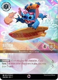 The First Chapter Stitch - Carefree Surfer (Enchanted) #206/204