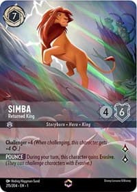The First Chapter Simba - Returned King (Enchanted) #215/204