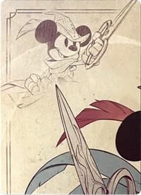 The First Chapter Mickey Mouse - Brave Little Tailor Puzzle Insert (Top Left)