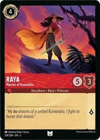 Rise of the Floodborn Raya - Warrior of Kumandra #124/204