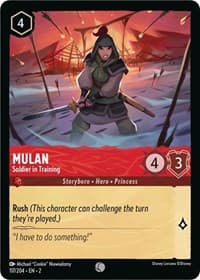 Rise of the Floodborn Mulan - Soldier in Training #117/204