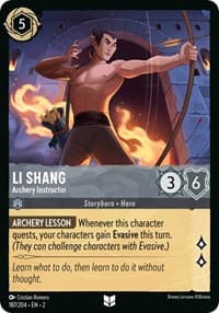 Rise of the Floodborn Li Shang - Archery Instructor #187/204