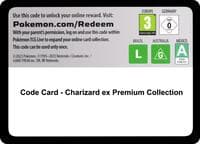 Miscellaneous Cards & Products Code Card - Charizard ex Premium Collection