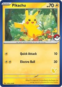 My First Battle Pikachu (Blue Border)