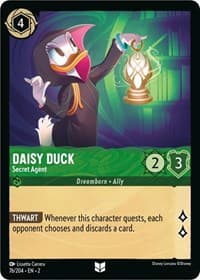 Rise of the Floodborn Daisy Duck - Secret Agent #76/204