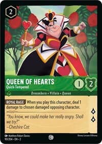 Rise of the Floodborn Queen of Hearts - Quick-Tempered #90/204