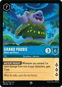 Rise of the Floodborn Grand Pabbie - Oldest and Wisest #148/204