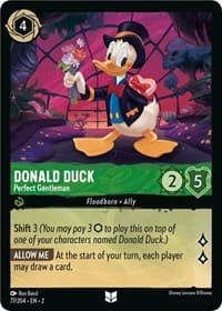 Rise of the Floodborn Donald Duck - Perfect Gentleman #77/204