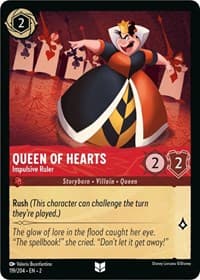 Rise of the Floodborn Queen of Hearts - Impulsive Ruler #119/204