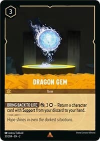 Rise of the Floodborn Dragon Gem #33/204