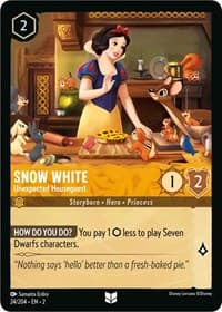 Rise of the Floodborn Snow White - Unexpected Houseguest #24/204