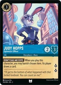 Rise of the Floodborn Judy Hopps - Optimistic Officer #152/204