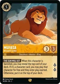 Rise of the Floodborn Mufasa - Betrayed Leader #14/204