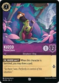 Rise of the Floodborn Kuzco - Wanted Llama #45/204