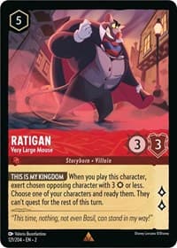 Rise of the Floodborn Ratigan - Very Large Mouse #121/204