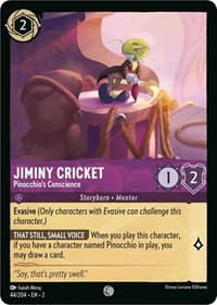 Rise of the Floodborn Jiminy Cricket - Pinocchio's Conscience #44/204