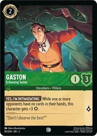Rise of the Floodborn Gaston - Scheming Suitor #83/204