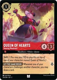 Rise of the Floodborn Queen of Hearts - Sensing Weakness #120/204