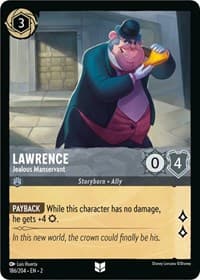 Rise of the Floodborn Lawrence - Jealous Manservant #186/204
