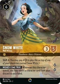 Rise of the Floodborn Snow White - Well Wisher (Enchanted) #206/204