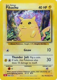 Trading Card Game Classic Pikachu #008/034